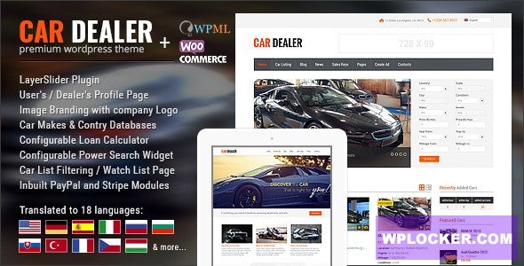 Car Dealership v1.6.8 - Automotive WordPress Theme