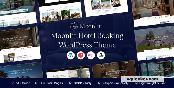 Moonlit v1.2.0 - Hotel Booking WordPress Theme